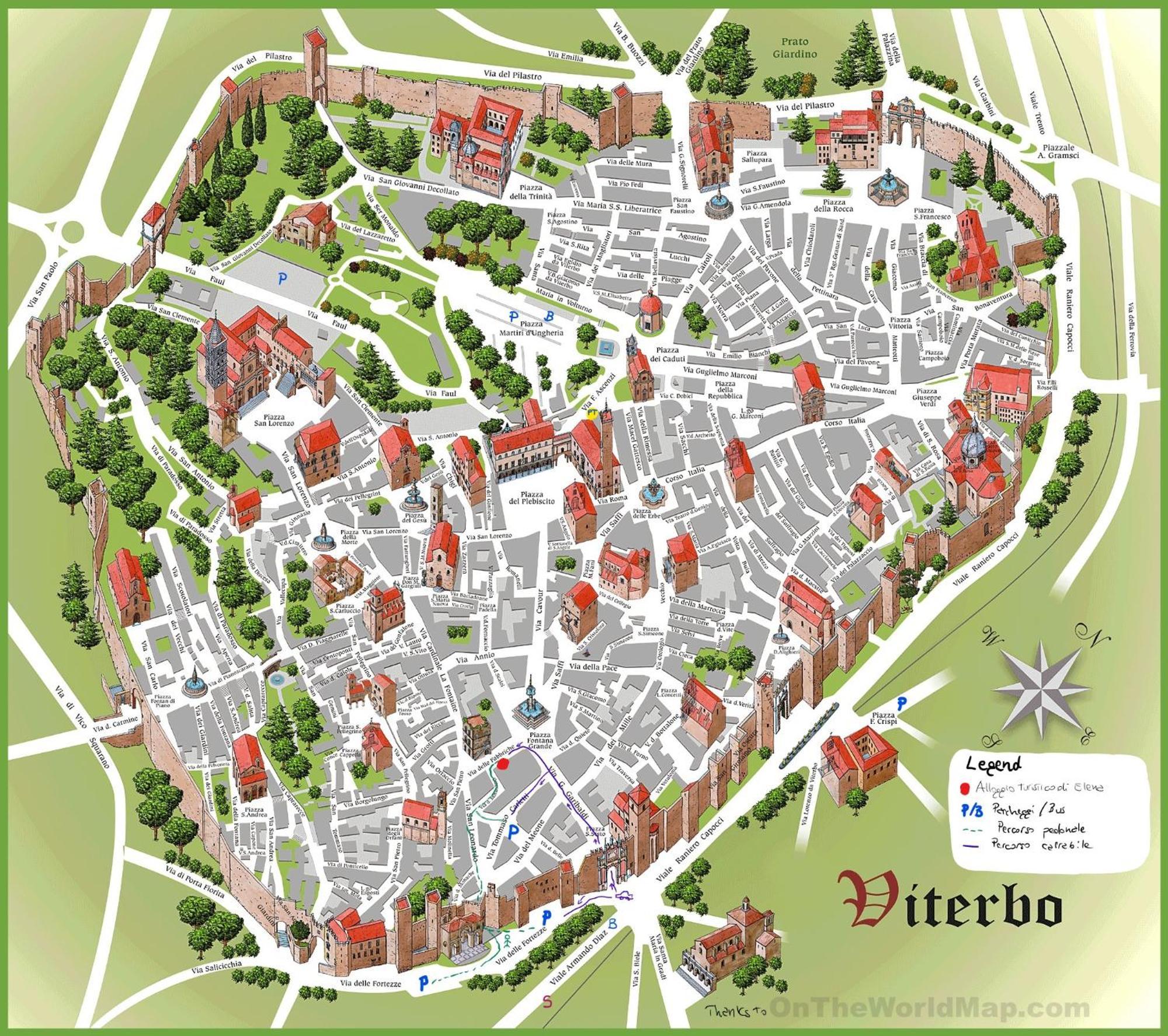 Casa Medievale In Stile Viterbo Eksteriør billede